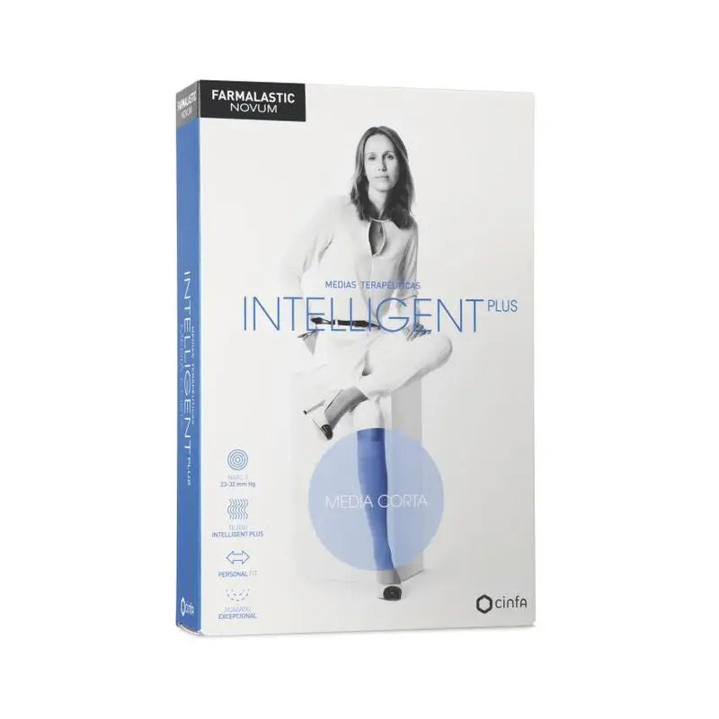 Farmalastic Novum Intelligent Media Corta Caviar, Talla 4