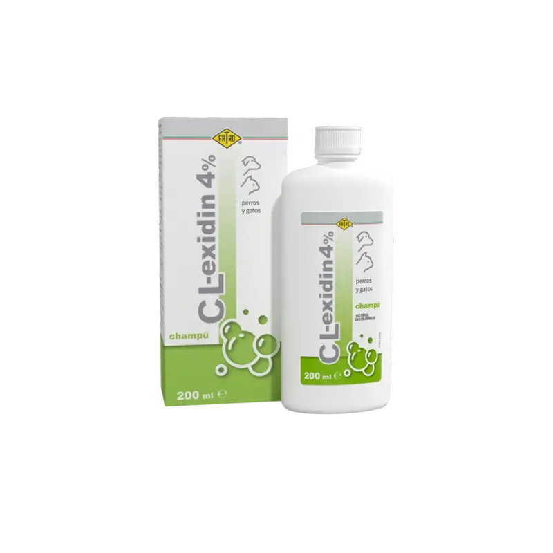 Fatro Cl-Exidin 4% Champu, 200 ml