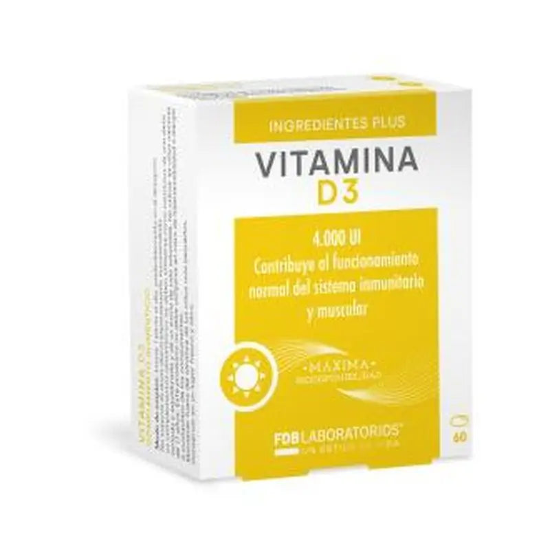 Fdb Vitamina D3 4000Ui 60Perlas