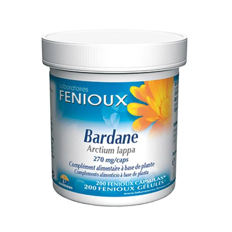 Fenioux Bardana 270 Mg, 200 Cápsulas