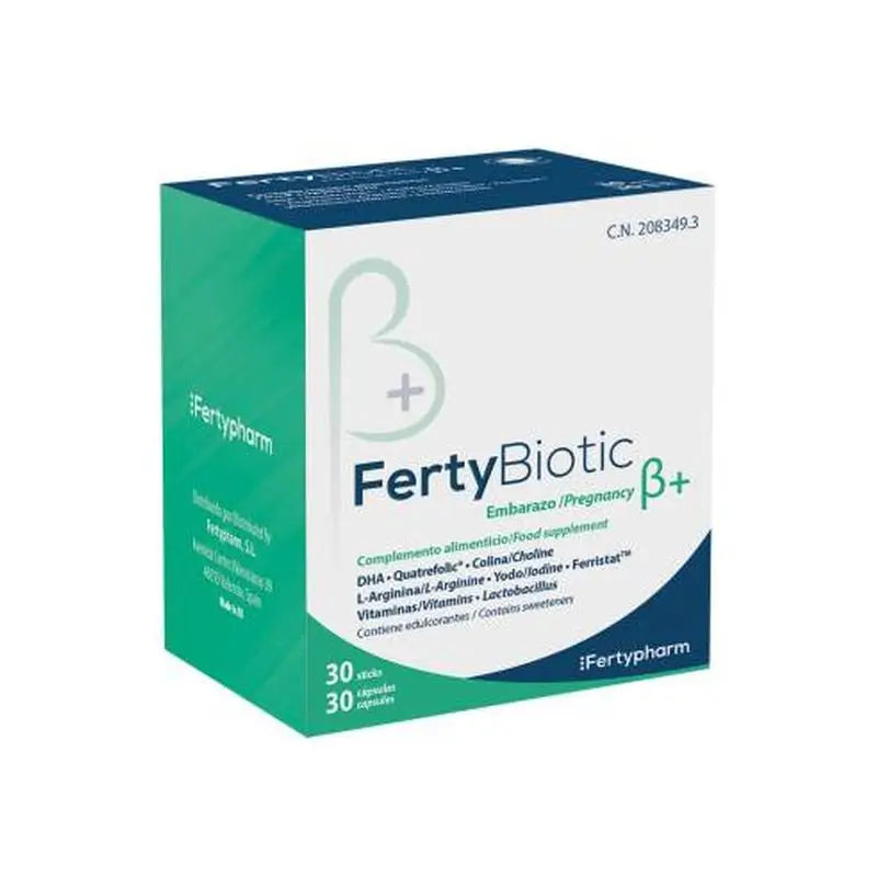 Fertybiotic Embarazo Beta+, 30 cápsulas