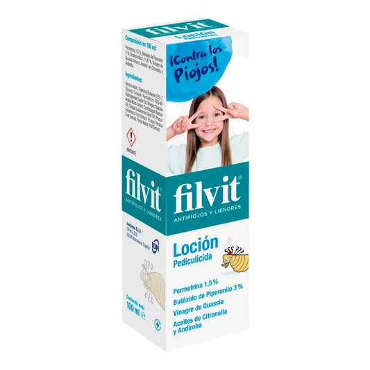 Filvit Antipiojos y Liendres Loción Pediculicida 100 ml