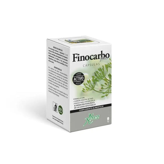 Aboca Finocarbo Plus Gases Intestinales, 50 Cápsulas
