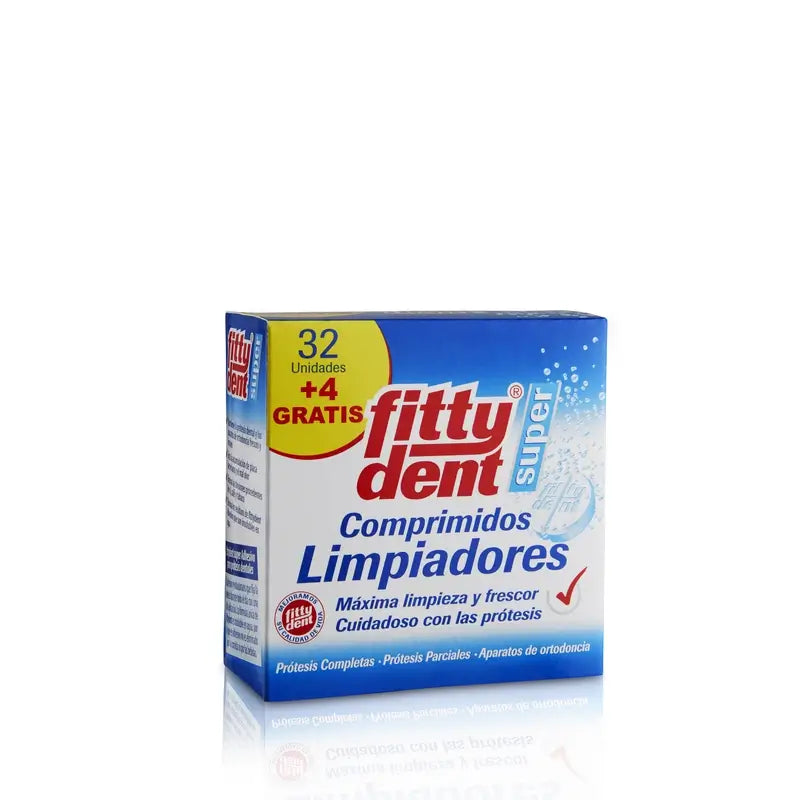 FITTYDENT SUPER LIMPIADOR PROTESIS 32 TABLETAS