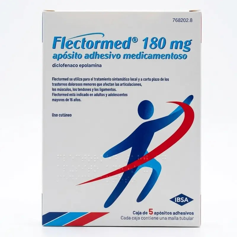 Flectormed 180 Mg Aposito Adhesivo Medicamentoso, 5 apositos