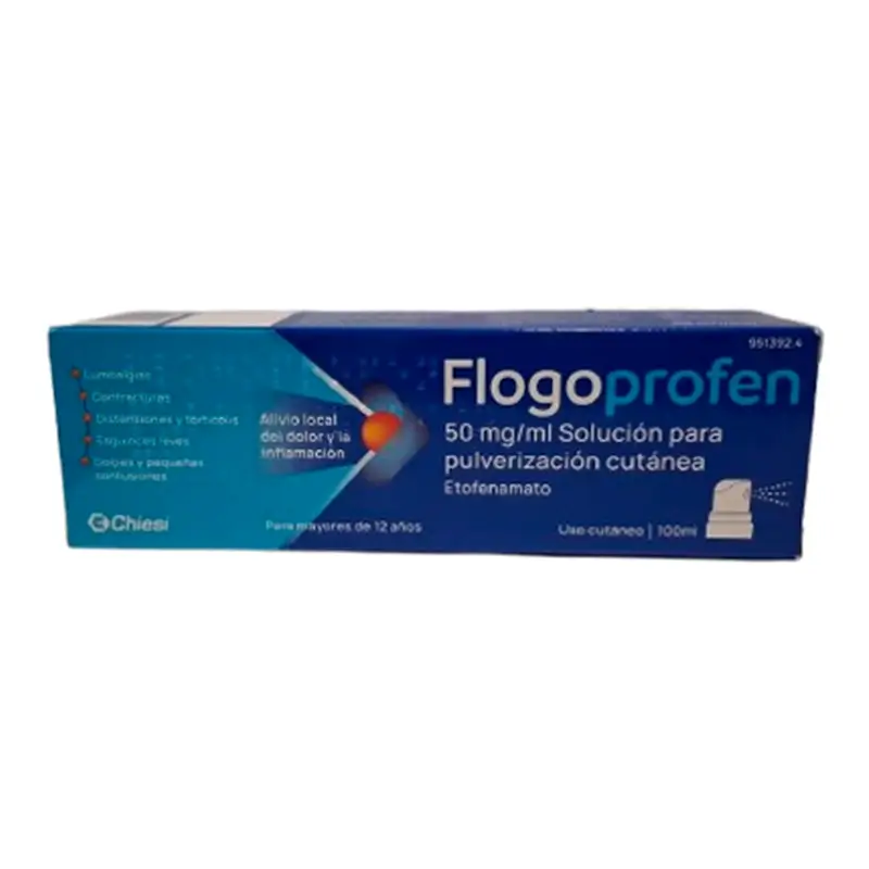 Flogoprofen Pulverizador 50 mg/ml Solución Cutánea 100 ml