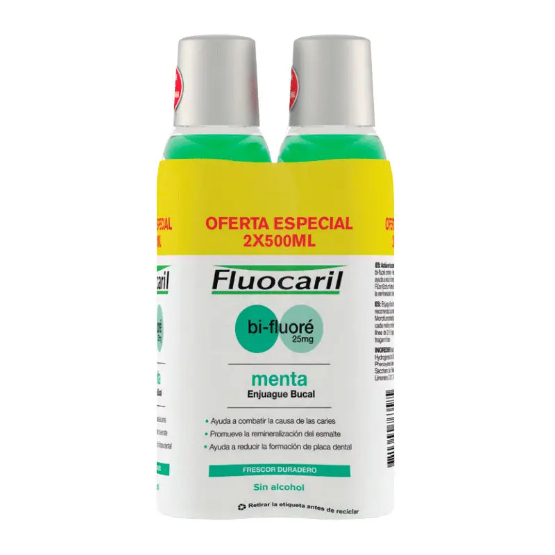 Fluocaril Colutorio Bi-Fluore 2X500 ml