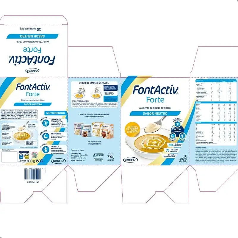 FontActiv Forte Neutro, 10X30 gr