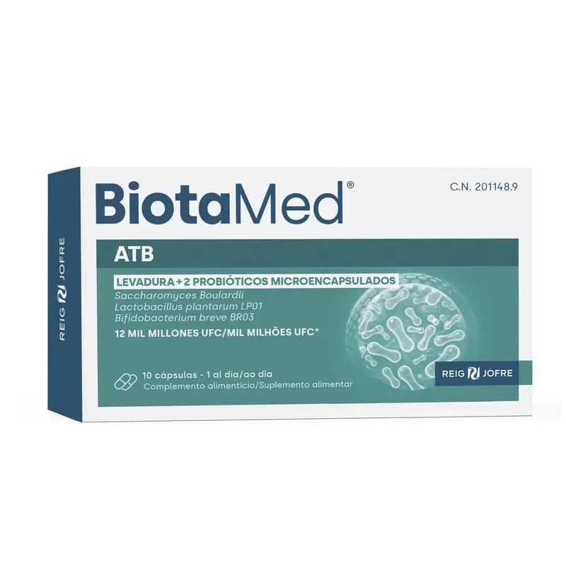 Biotamed Atb, 10 Cápsulas