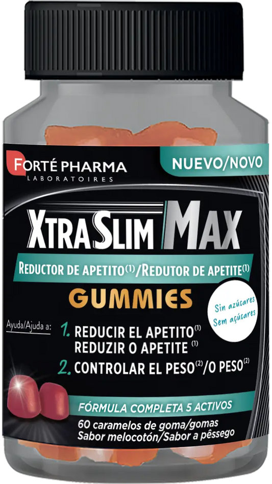 Forté Pharma Xtraslim Max Reductor Gumm 60 Caramelos
