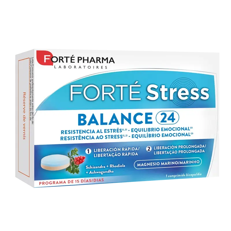 Forté Pharma Forté Stress Balance 24, 15 comprimidos