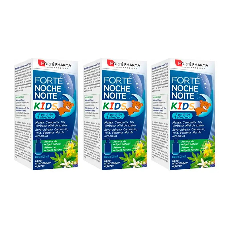 Forté Pharma Triplo Noche Kids , 3 x 125 ml