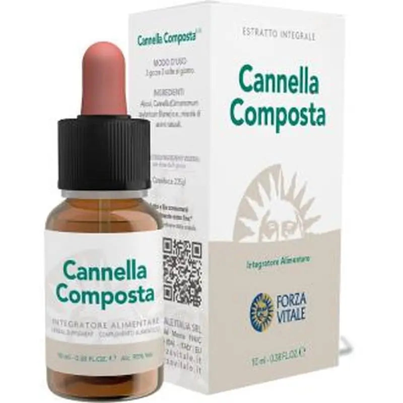 Forza Vitale Canela Composta (Plata) Metal Espagirico 10Ml.