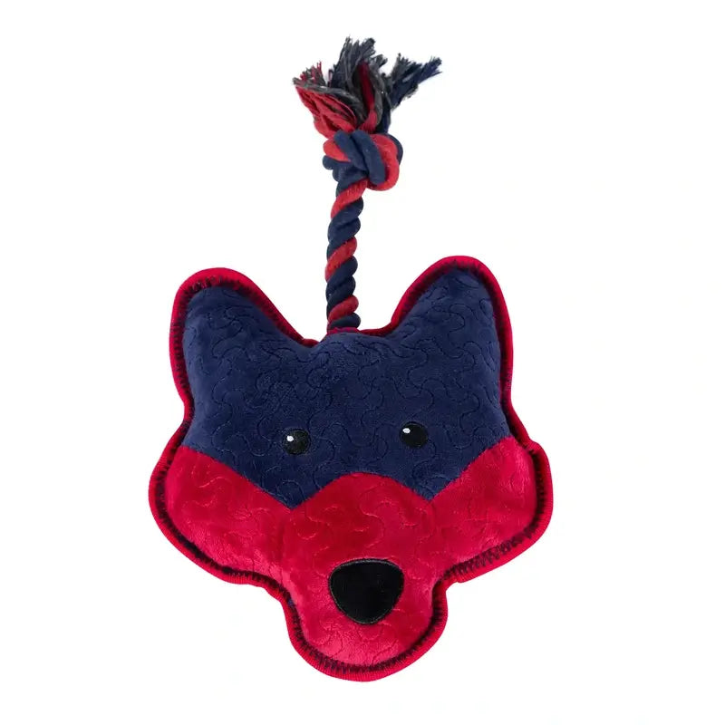 Freedog Juguete Tough Fox Con Sonido Y Cuerda 21X34Cm