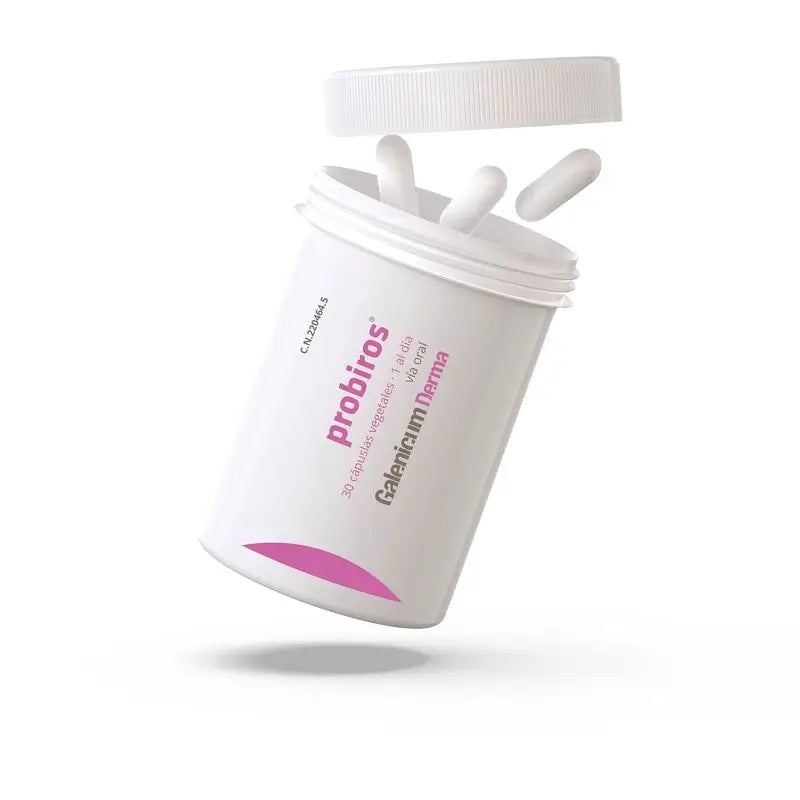 Galenicum Probiros Probiótico Para Pieles Sensibles Con Tendencia A Rosáceas , 30 caps.