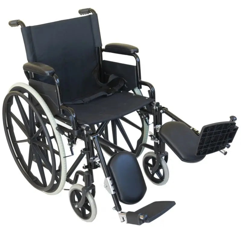 García 1880 Silla De Ruedas Autop, Reposapies Elevable, Talla 46 Cm