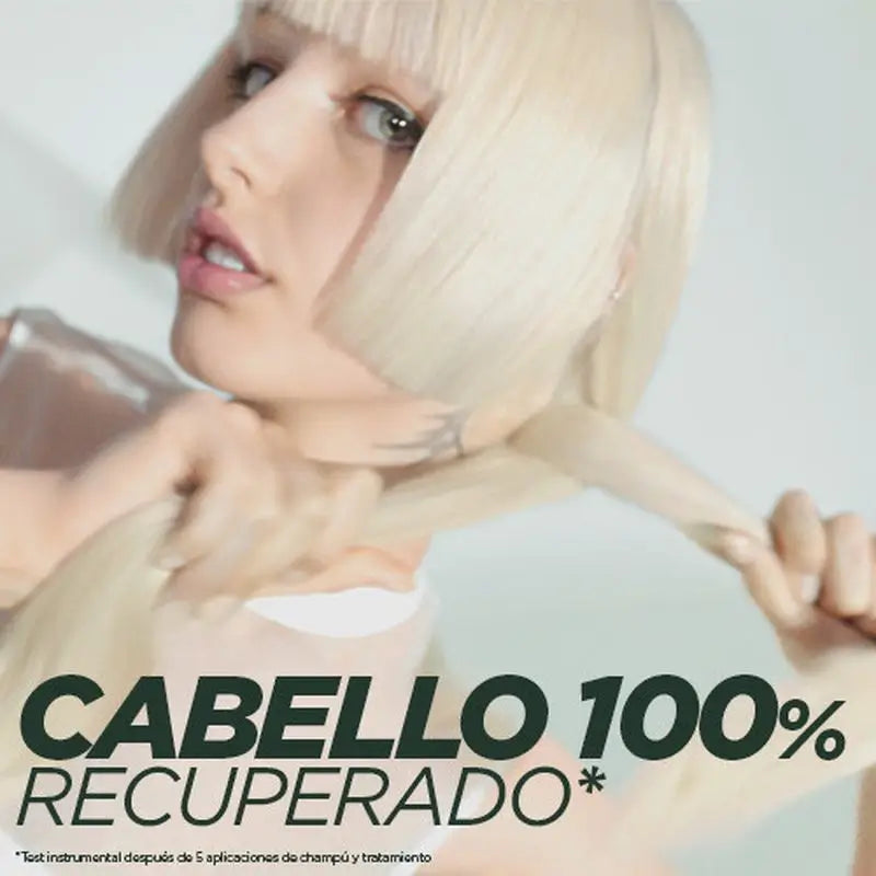Garnier Fructis Tratamiento Intensivo Keratin Filler Adiós Daños Con Aceite De Marula Para Cabello Dañado 200Ml