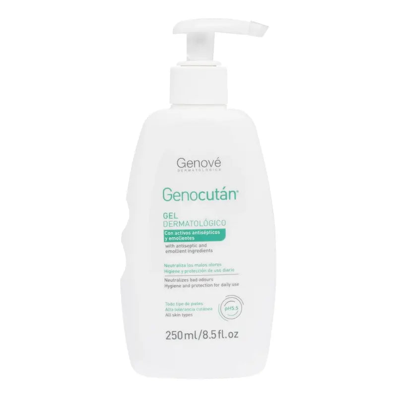 Genové Genocutan Gel Dermatologico 250 Bomba Dosificadora , 250 ml