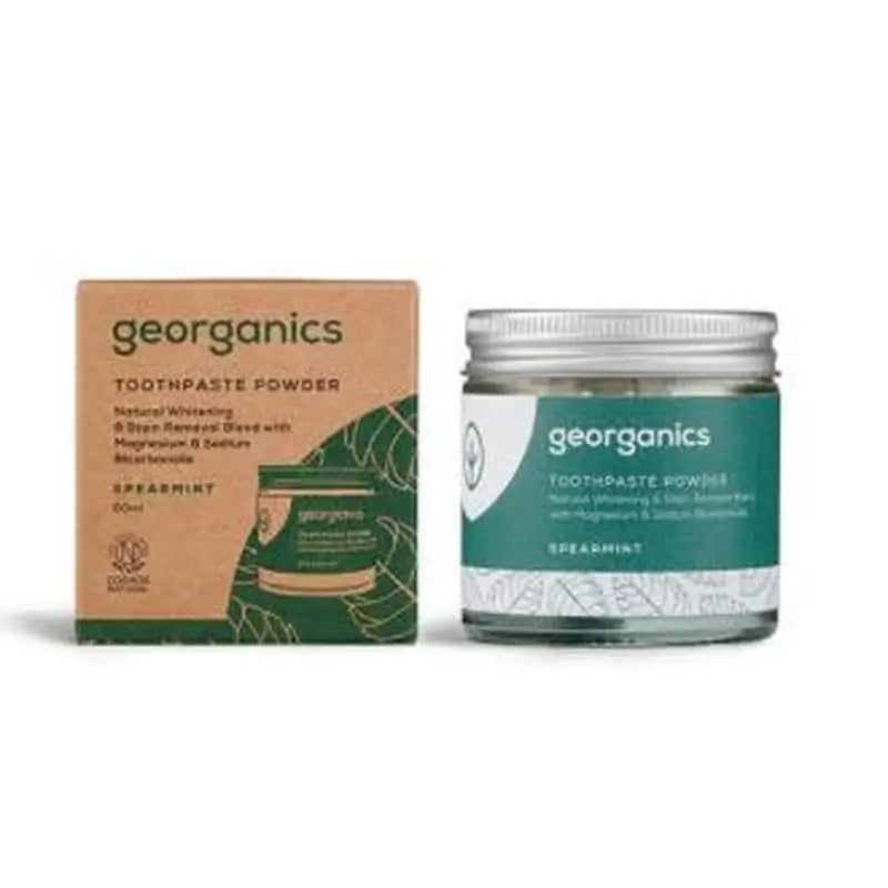Georganics Dentifrico Mineral Hierbabuena Polvo 60Ml.