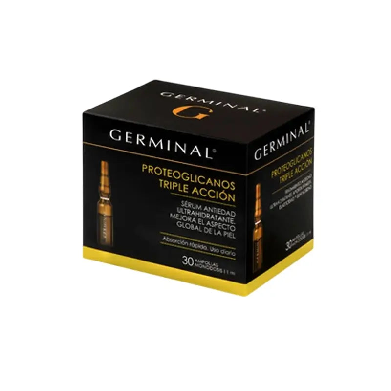 Germinal Proteoglicanos Triple Acción, 30 Ampollas x 1 ml