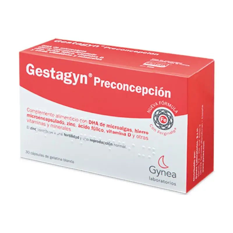 Gestagyn Preconcepción 30 Cápsulas