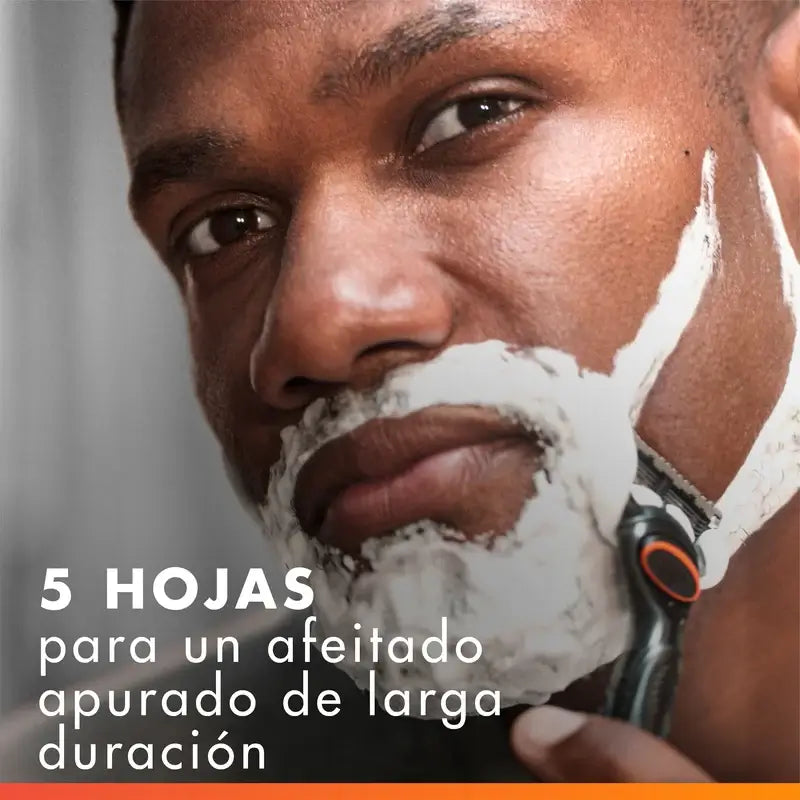 Gillette Fusion5 Power Cuchillas De Recambio Para Maquinillas De Afeitar Hombre , 4 unidades