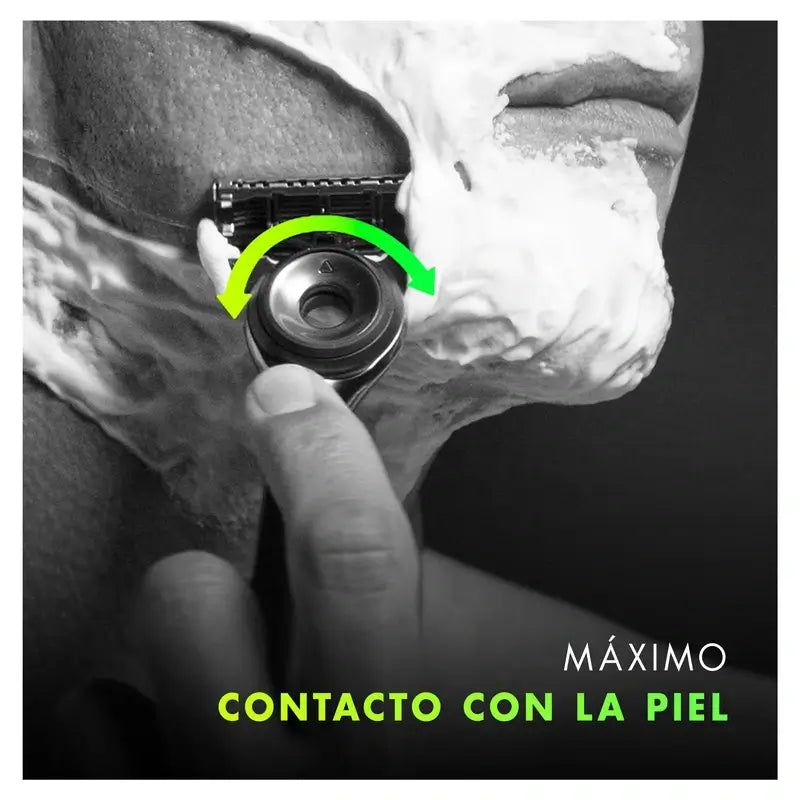 Gillette Labs Maquinilla con Barra Exfoliante + 5 Recambios