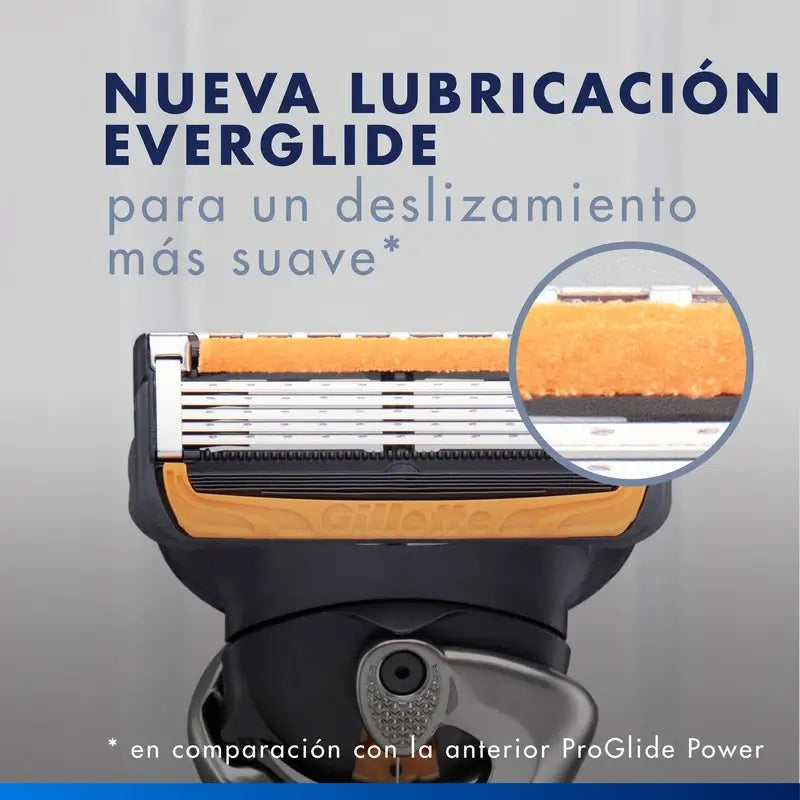 Gillette Proglide Power Recambios Para Maquinilla De Afeitar Para Hombre , 3 unidades
