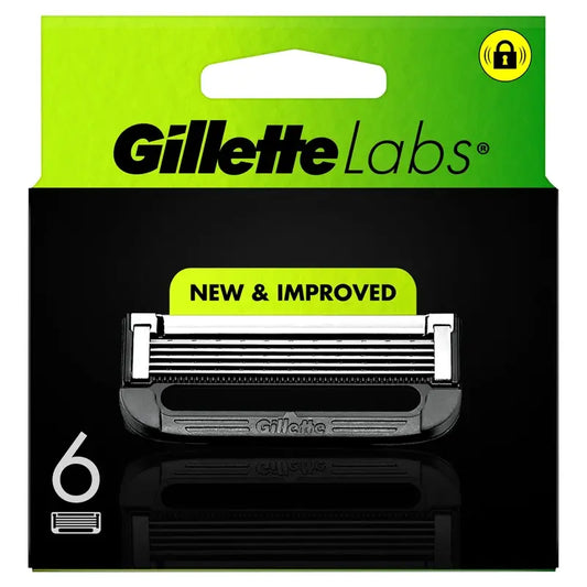 Gillette Labs Recambios de Afeitado, 6 Cuchillas