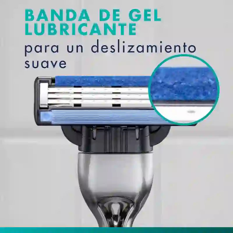 Gillette Recambio Mach3, 7+1 Recambios