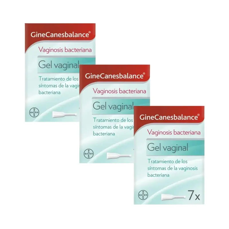 Gine-Canestén Ginecanesbalance Gel Vaginal Antibacteriano, 3X7 Aplicadores