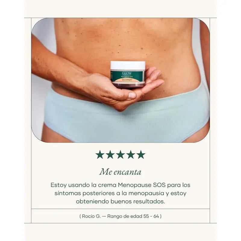 Glow Botánica Crema Corporal Menopause Sos , 50 ml