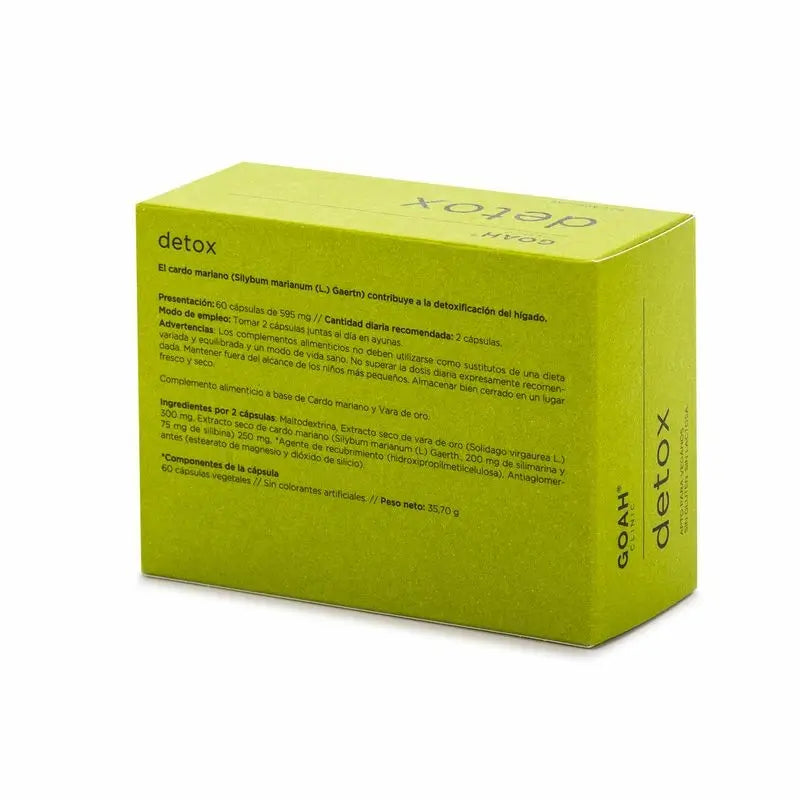 Goah Clinic Detox 60 cápsulas