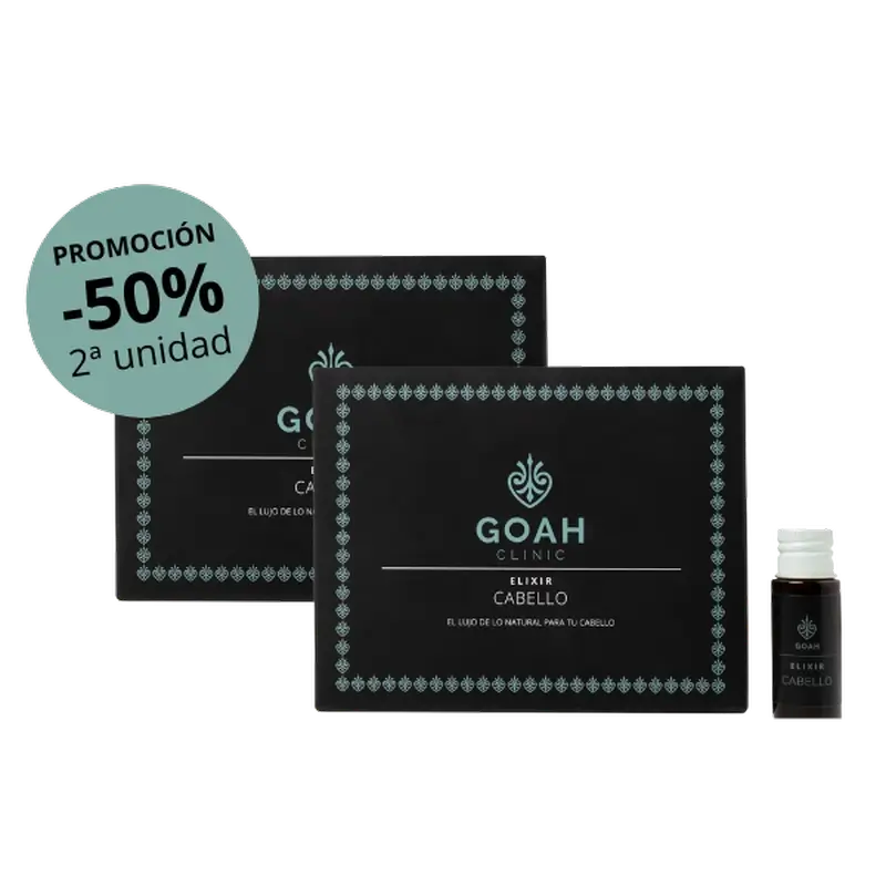 Goah Clinic Duplo Elixir Cabello 2ª Unidad Al 50%