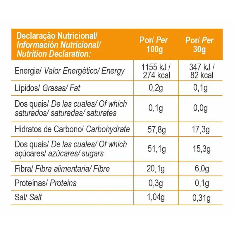 Gold Nutrition Jelly Bar Total Energy Electrolyte Orange 15Uds.