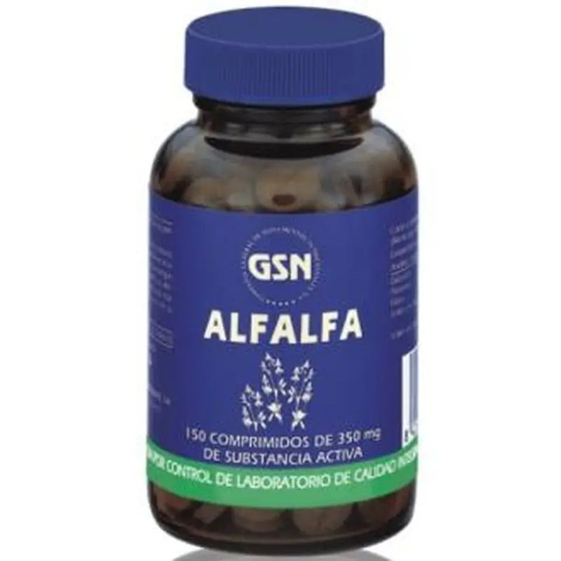 Gsn Alfalfa 150 Comprimidos 350Mg.
