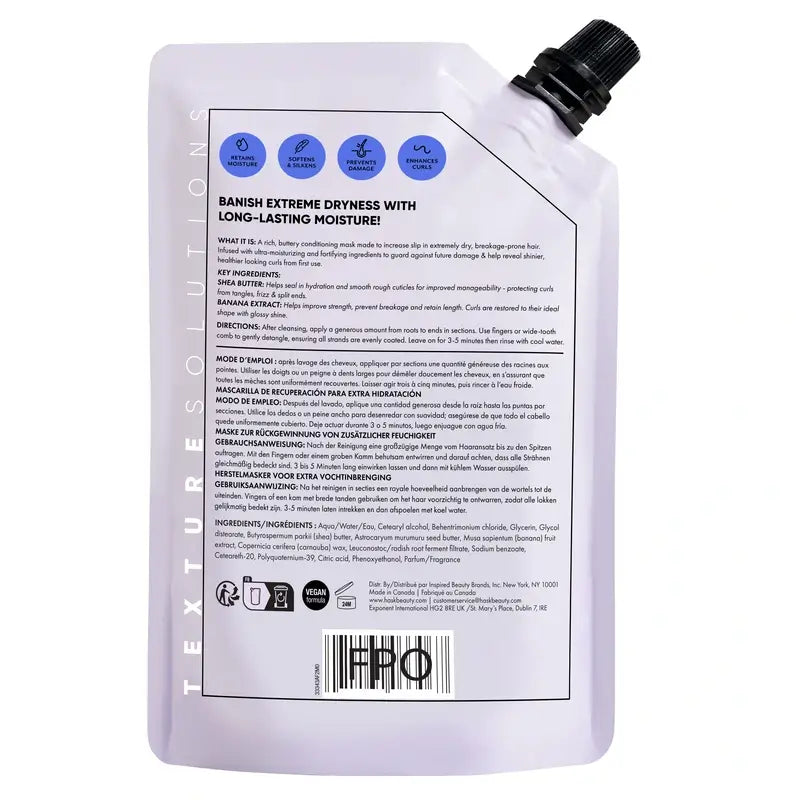 Hask Mascarilla Capilar Hidratación Intensa Texture , 235 ml