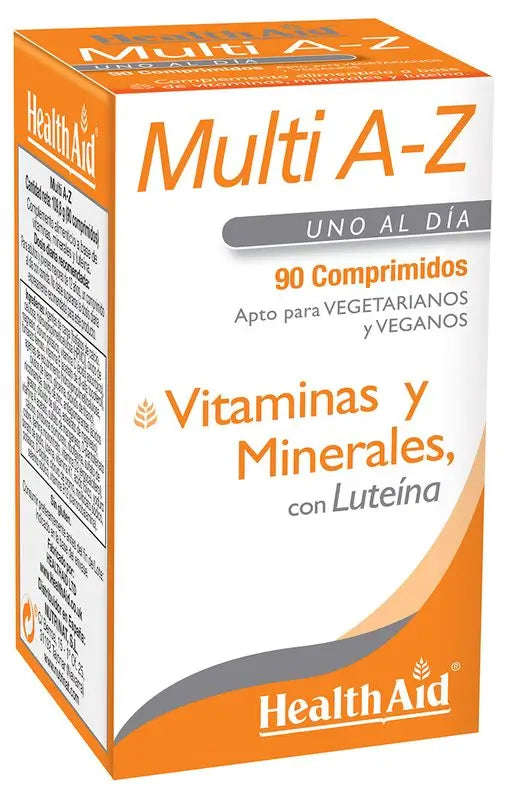 Health Aid Multi A To Z, 90 Comprimidos