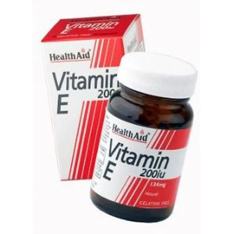 Health Aid Vit. E Natural 200Ui 60Vcap.