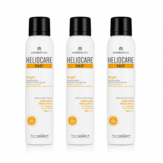 Heliocare 360º Airgel Corporal 200 Ml pack 3