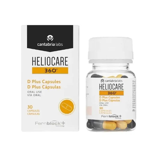 Heliocare 360° D Plus, 30 Cápsulas