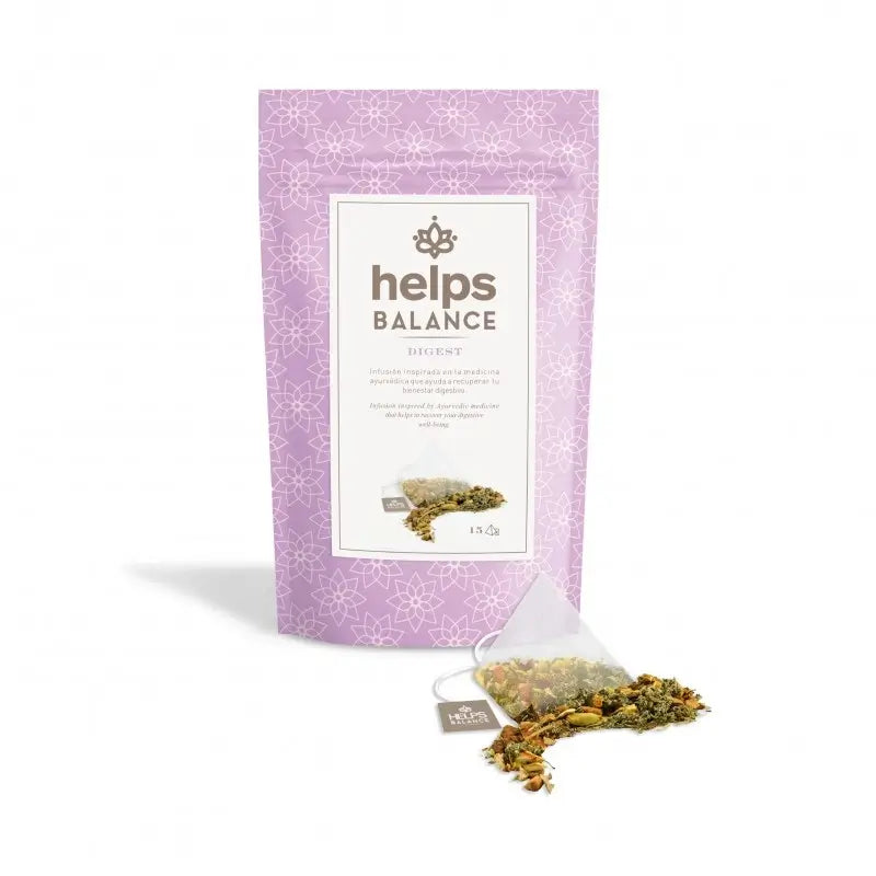 Helps Balance Bolsa Ayurvedica Digest , 15 infusiones piramidales