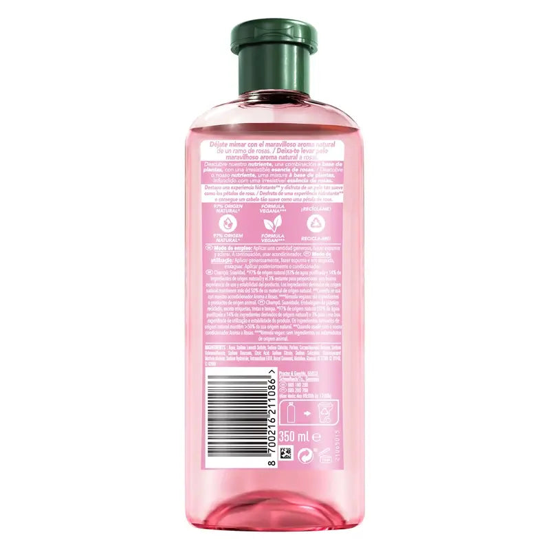 Herbal Essences Champú Rosa 350 ml