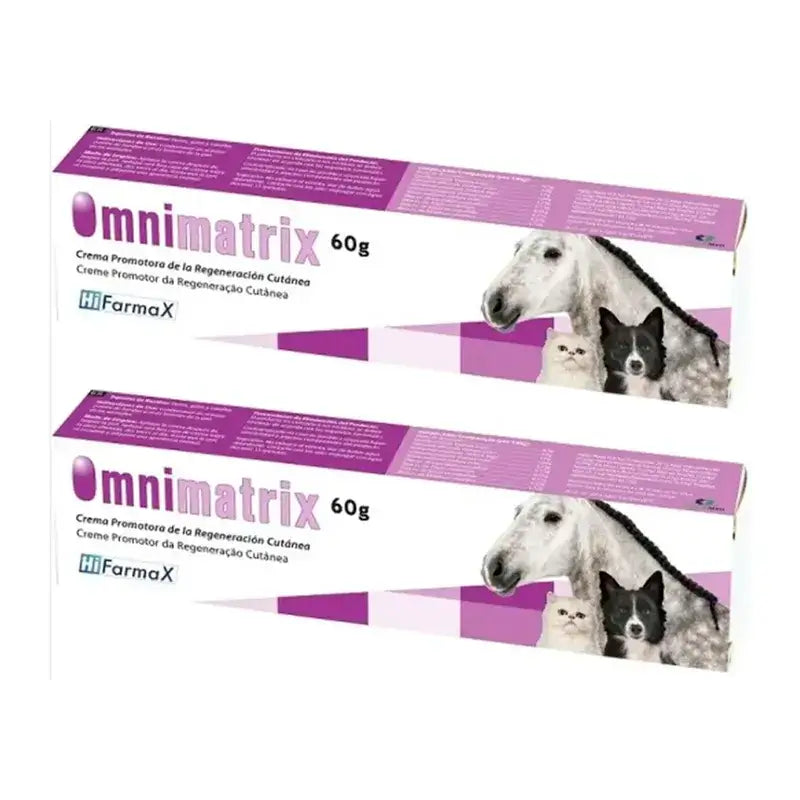 Omnimatrix Pomada Cicatrizante, Pack 2 x 60 gr