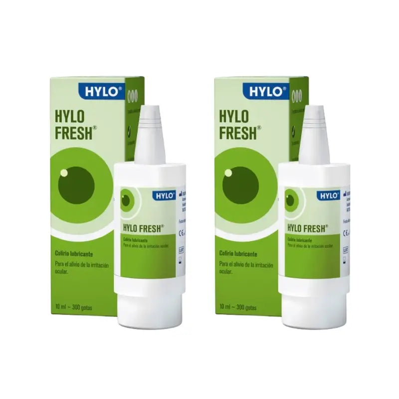 Hylo Fresh Colirio 10 ml, Pack de 2