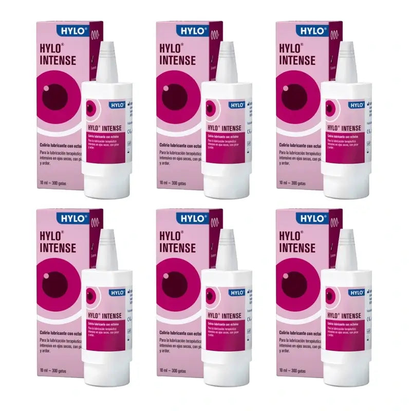 Hylo Intense Colirio 10 ml, Pack de 6