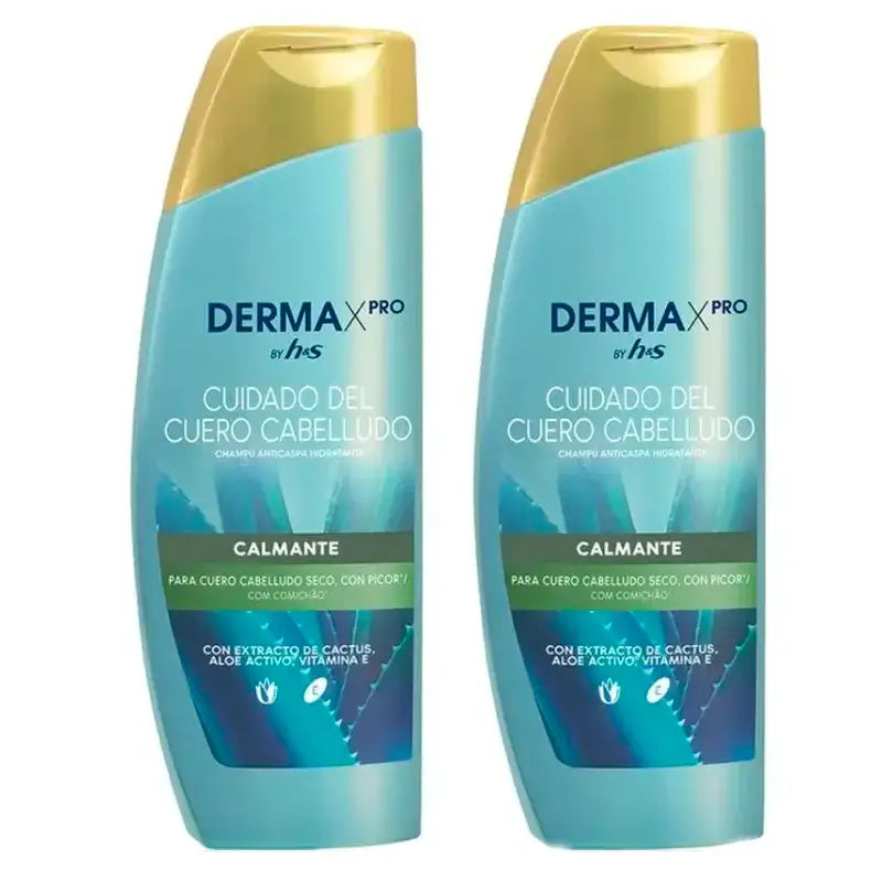H&S Champú Dermaprox Calmante, Pack 2 x 300 ml