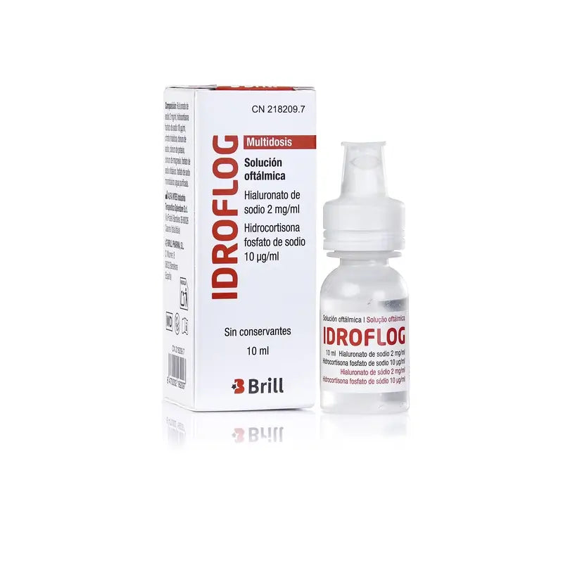 Idroflog Solución Oftálmica Multidosis, 10 ml