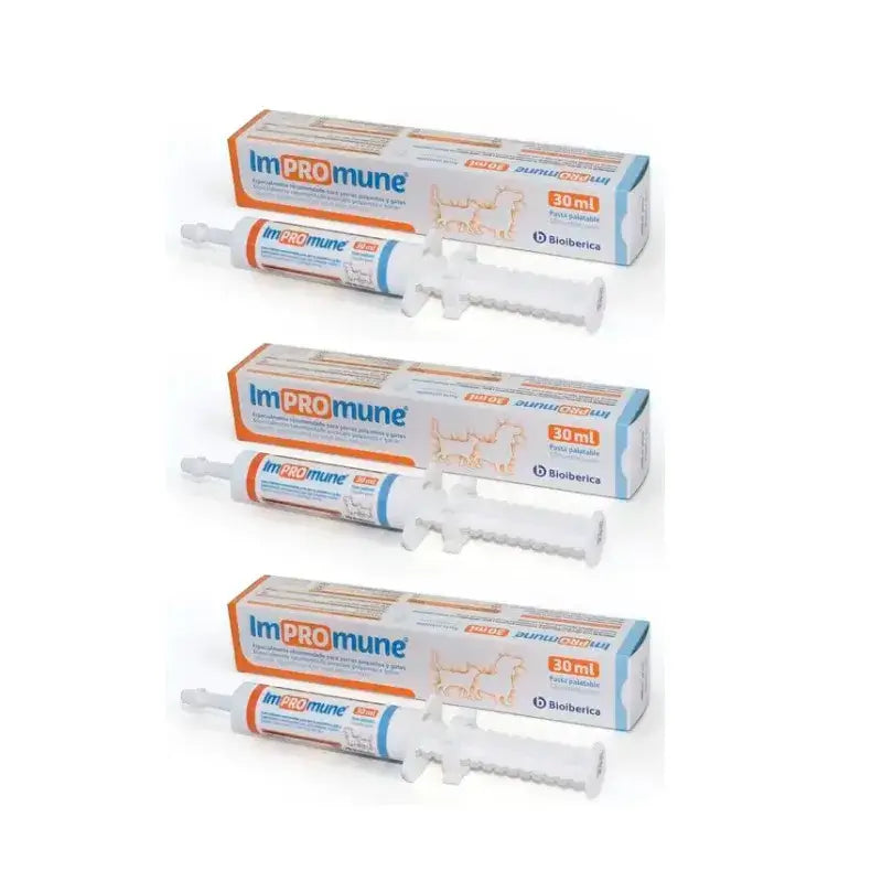 Impromune Perro Gato Pasta Palatable, Pack 3 x 30 ml