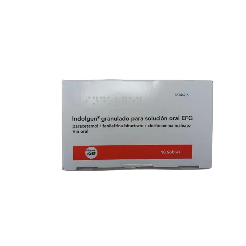Indolgen Granulado Para Solucion Oral, 10 sobres